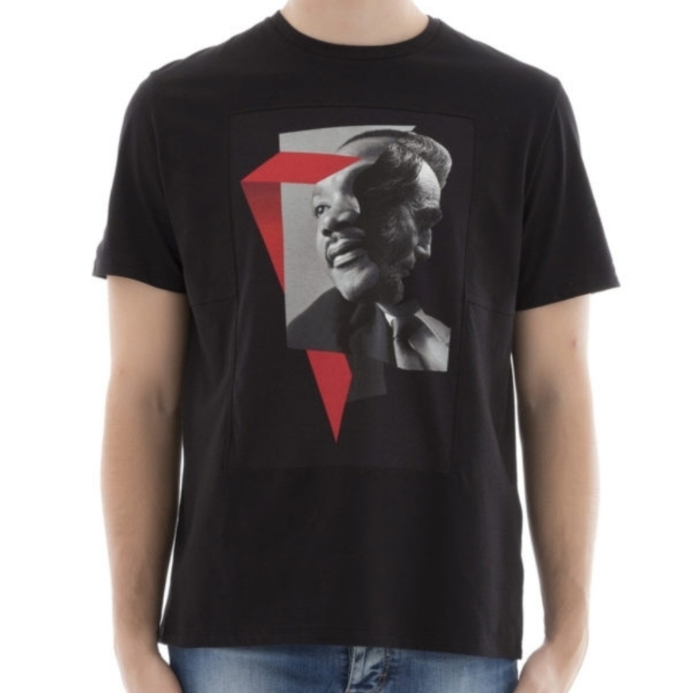 Auth! Neil Barrett Hybrid Freedom Fighters T Shirt
